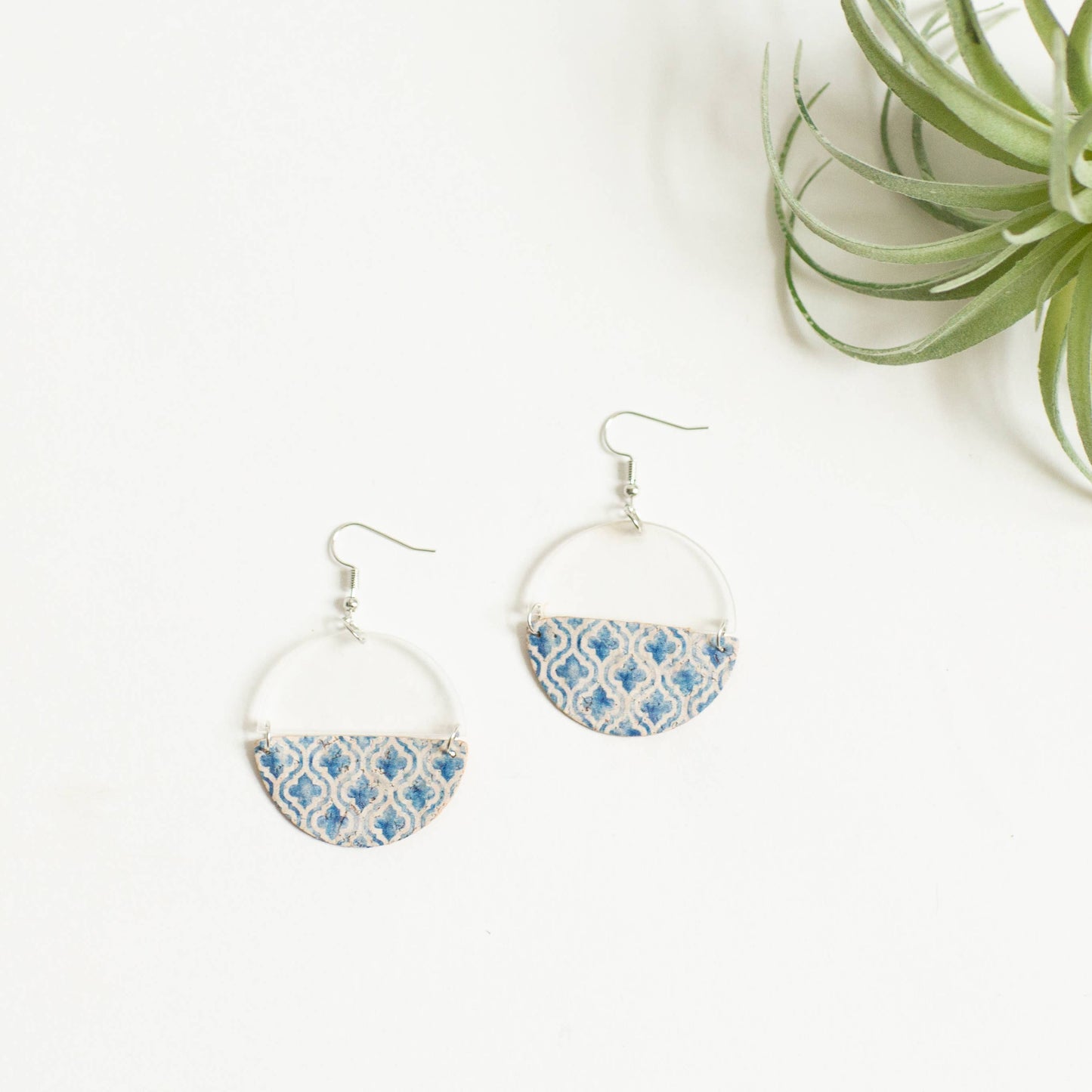 Lily Earring - Blue Moroccan