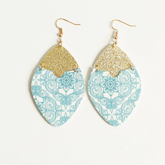 Josie Earring - Light Blue