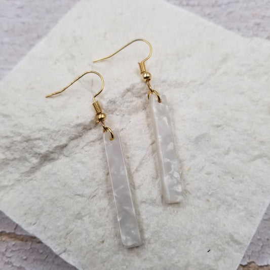Sticks Resin Earrings